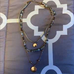 Layered chocker necklace